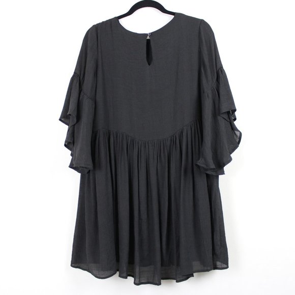 Umgee Black Embroidered Boho Dress - Picture 3 of 16